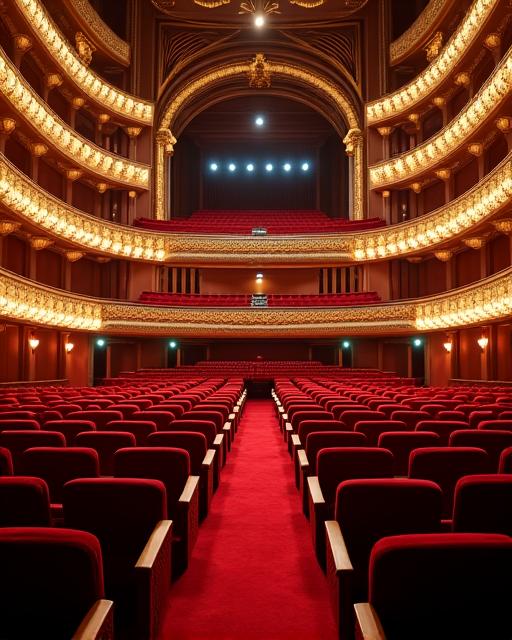 Der prachtvolle Innenraum des Großen Festspielhauses in Salzburg.